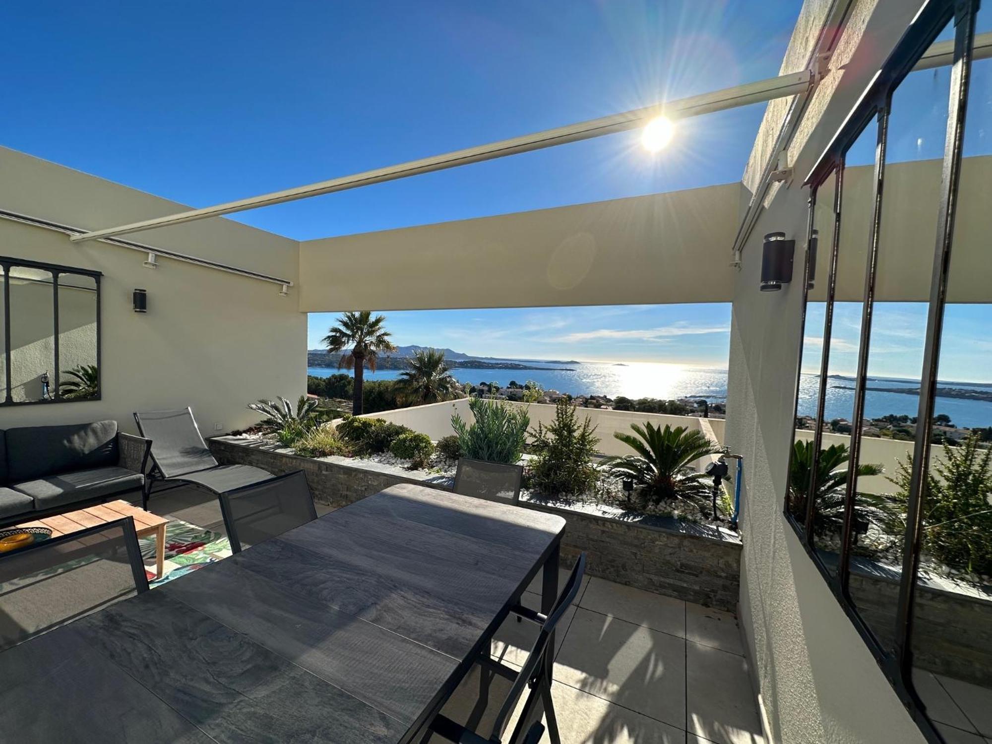 Les Katikias Bandol 2 pièces terrasse vue mer Esterno foto